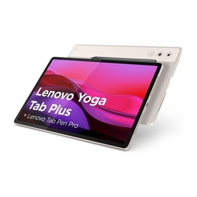 image Yoga Tab Plus 12,7\" 256 Go Coquillage + Stylet Lenovo Tab Pen Pro