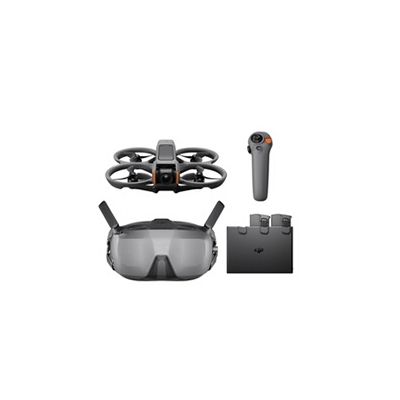image Bundle Fly Smart DJI Avata 2 (trois batteries), drone FPV avec caméra 4K, expérience immersive, protection d’hélice intégrée, FOV de 155°, drone caméra avec Goggles N3 et RC Motion 3