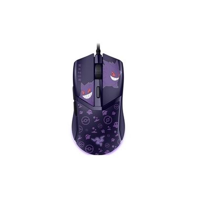 image Razer Cobra Gengar Edition - Souris Gaming Filaire légère - Capteur 8500 DPI - 58 g - Commutateurs optiques de 3e génération - Éclairage Chroma - Câble Speedflex - PC/Mac | Pokémon Gengar