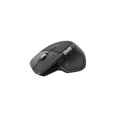 image Logitech MX Master 4 for Mac, Souris Bluetooth Ergonomique avec Retour haptique performant avancé, défilement Ultra-Rapide, Charge USB-C, macOS, iPadOS, Windows - Noir sidéral