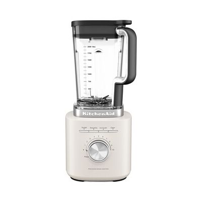 image KitchenAid 5KSB2073EPL Pure Power Blender, Mixeur Puissant avec Bol 2L sans BPA, 10 Vitesses et Programmes Automatiques, Porcelain White