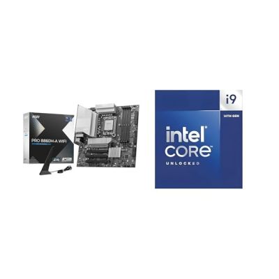 image MSI Pro B860M-A WiFi Carte mère Micro-ATX - pour processeurs Intel Core Ultra (série 2) + Intel® Core™ Ultra 7 265KF processeur pour PC de Bureau 20 cœurs