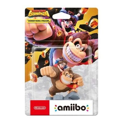 image Figurine Amiibo - Donkey Kong & Pauline • Collection Donkey Kong