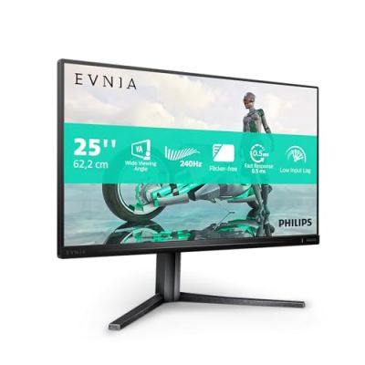 Ecran PC Gamer - PHILIPS - 245 - FHD - 240Hz - Dalle Fast VA - 05ms - Ajustable en hauteur - 25M2N3200W/00