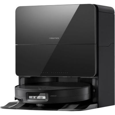 image ROBOROCK Saros 10 Black - Aspirateur Robot Laveur - 22000 Pa - DuoDivide Anti-Enchevétrements - Design ultra fin - Brosse FlexiArm