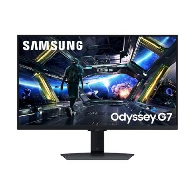 Ecran PC Gamer - SAMSUNG - 27 - 4K  UHD - 144Hz - Dalle IPS - 1ms - Ajustable en hauteur - LS27DG702EUXEN
