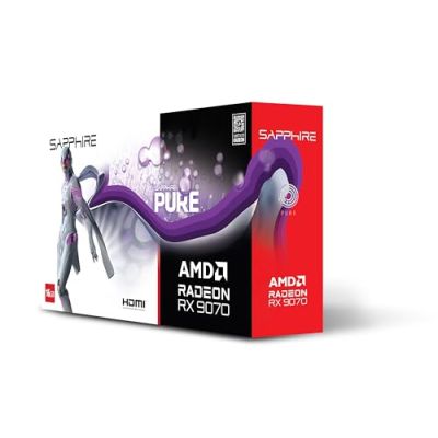 Sapphire Pure AMD Radeon™ RX 9070 Gaming OC 16GB Dual HDMI/Dual DP