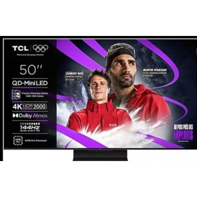 image TV Mini Led TCL 50C79K 2025-50 pouces (126cm)