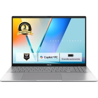 image Ordinateur portable ASUS Vivobook S16 Copilot+ PC S3607QASH080W