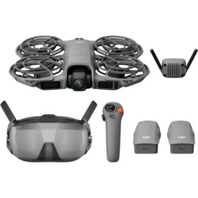 image Bundle Motion Fly More DJI Neo 2 avec RC Motion 3 et Goggles N3, transmission stable avec émetteur-récepteur numérique, drone 4K pour débutants, vol FPV, 3 batteries