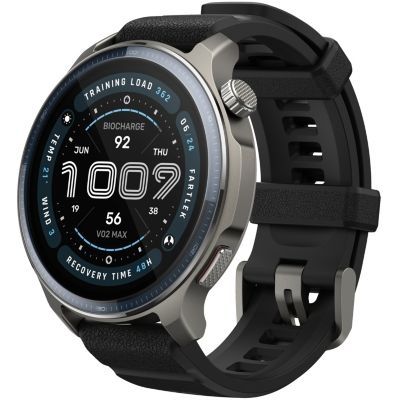 image Amazfit Balance 2 Montre Connectée Homme 47mm, GPS, NFC, Écran AMOLED 1,5" en Verre Saphir, Autonomie 21J, 170 Modes Sport, Hyrox, Golf, Suivi Cardio & Sommeil, Smartwatch pour Android et iPhone