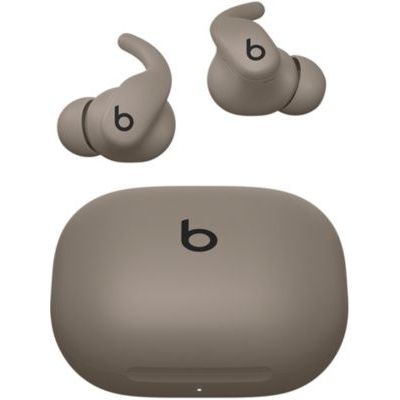 image Beats - Powerbeats Fit - Écouteurs de Sport sans Fil à réduction du Bruit avec Ajustement Parfait, IPX4, jusqu'à 30 h d'autonomie avec étui de Charge, Compatible avec Apple et Android - Gris Granite