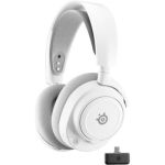 image produit SteelSeries Casque sans fil Arctis Nova 7 multi-plateforme Gen2 -Contrôle des applications en temps réel - 50H+ -Haut-parleurs magnétiques en néodyme -Mixable 2,4GHz/Bluetooth -PC,PS5,Switch1/2,Mobile
