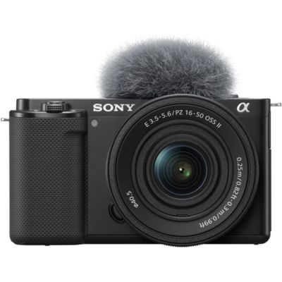 image Sony ZV-E10K (APS-C) - Appareil Photo Hybride avec Objectif 16-50 mm f/3,5-5,6 II Power Zoom Kit – écran orientable et inclinable, vidéo 4K + SELP18105G E PZ 18-105 mm f/4.0 G | Objectif Zoom APS-C