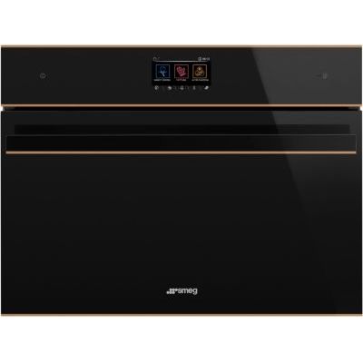 image Four micro onde combiné SMEG SO4604M2PNR