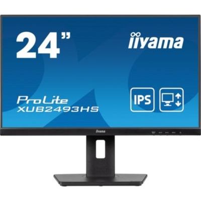 image Ecran PC IIYAMA PROLITE XUB2493HS-B6 24\'\' Plat IPS