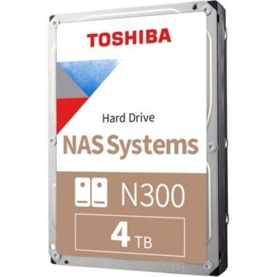 image Disque dur interne TOSHIBA N300 4To NAS 512Mo