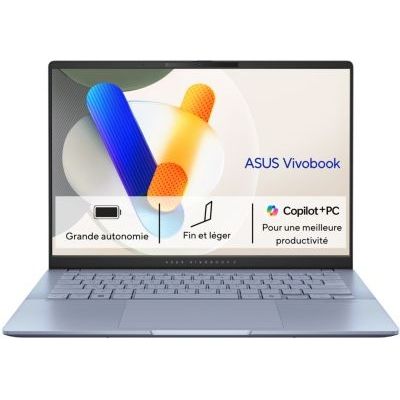 Ordinateur portable ASUS Vivobook S14 OLED S5406SA-QD077W Copilot+PC image Ordinateur portable ASUS Vivobook S14 OLED S5406SA-QD077W Copilot+PC