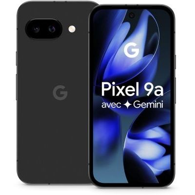 image Google Pixel 9a – Smartphone Android débloqué avec Appareil Photo IA, Batterie Longue durée et sécurité Robuste – Noir Volcanique, 256GB