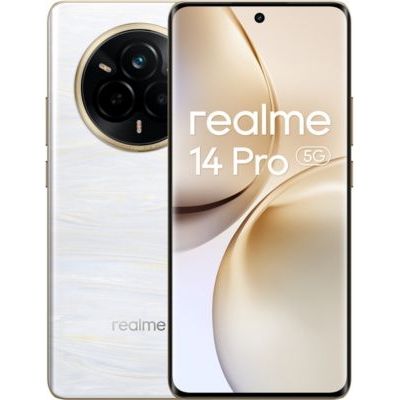 image Smartphone REALME 14 Pro Blanc Nacré 512Go 5G