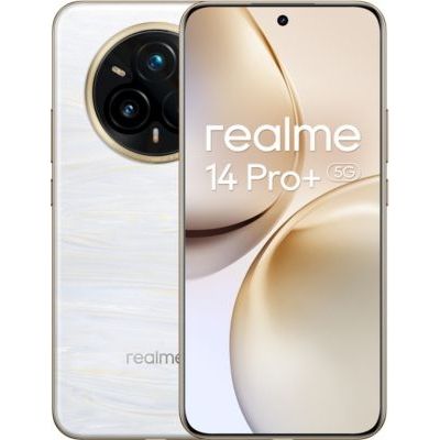 image Smartphone REALME 14 Pro Plus Blanc Nacré 512Go 5G