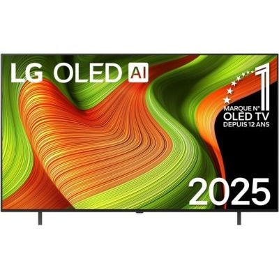 image LG TV OLED 2025 | OLED65B5 | 65'' (164 cm) | OLED 120Hz| Processeur α8 AI 4K Gen2 |Dolby Vision & Atmos | Alexa