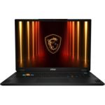 image produit MSI Stealth 18 HX AI A2XWHG-015FR : Intel Core Ultra 9 275HX - 32GB DDR5 - SSD 2TB - Nvidia RTX 5070 Ti 12GB - 18' QHD+240Hz - Windows 11 Professionnel