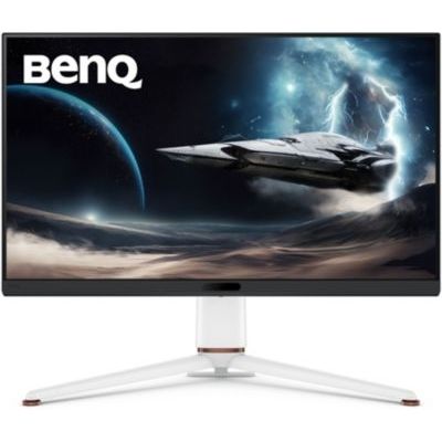 image BenQ MOBIUZ EX321UX Écran Gaming 32 Pouces Mini LED 1152 Zones 4K eARC 144Hz 1ms DP2.1, USB-C, HDMI 2.1, 99% P3 & Adobe RGB, DisplayHDR 1000,Freesync Premium Pro,KVM,Pixsoul Engine,Télécommande​