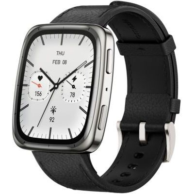 image AMAZFIT Active 2 Montre Connectée Homme Femme, NFC, GPS, Cartes Hors Ligne, Écran AMOLED 1,75", Autonomie 10 Jours, 160+ Modes Sport, Étanche, Suivi Cardio & Sommeil, Smartwatch for Android & iPhone