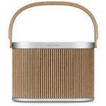 image produit Bang & Olufsen Beosound A5 – Enceinte WiFi et Bluetooth Portable modulaire, Enceinte sans Fil puissante pour Maison et extérieur, Batterie Longue durée et Base de Charge sans Fil intégrée - Oak
