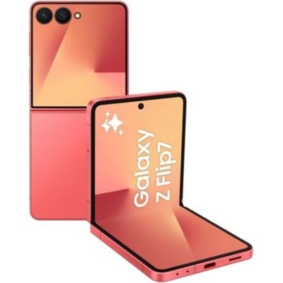 image Smartphone SAMSUNG Galaxy Z Flip7 Corail 512Go