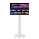 image produit LG Smart Monitor Swing 32U889SA-W 32" - Dalle IPS résolution 4K UHD (3840x2160), 5ms GtG 60Hz, HDR 10, DCI-P3 95% (CIE1976), inclinable, réglable en Hauteur