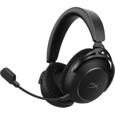 image HyperX Cloud Alpha 2 – Casque Gaming sans Fil avec Haut-parleurs Double Chambre de 53 mm et jusqu'à 250 Heures d'autonomie, 2,4 GHz et Bluetooth simultanés, compatibilité multiplateforme, Noir