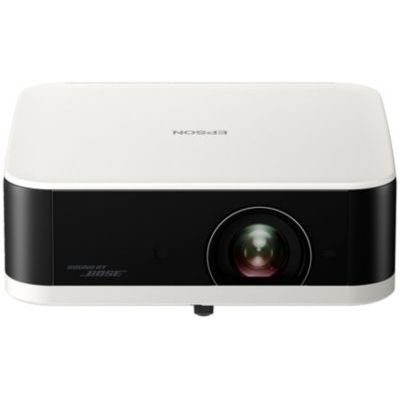 image Epson Lifestudio Pop EF-61W Blanc Diamant, Projecteur portatif Smart, Sound by Bose, Google TV, Full HD, Utilisation en intérieur/extérieur, Garantie de 5 Ans*