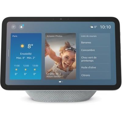 image Assistant vocal AMAZON Echo Show 8 - Glacier blanc(4e gen)