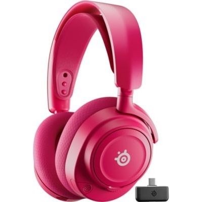 image SteelSeries Casque sans fil Arctis Nova 7P multi-plateforme Gen2 -Contrôle des applications en temps réel - 50H+ -Haut-parleurs magnétiques en néodyme -Mixable 2,4GHz/Bluetooth-PS5,PC,Switch1/2,Mobile