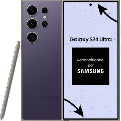 image Smartphone SAMSUNG Galaxy S24 Ultra CPO Duos Violet 256Go