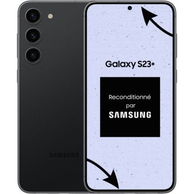 image Smartphone SAMSUNG Galaxy S23+ 5G Duos CPO Noir 256Go