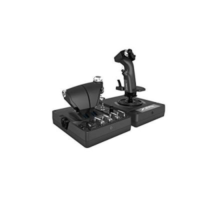 Logitech G X56 H.O.T.A.S Système 3M avec Commande des Gaz RVB et Joystick | 6 DOF, 4 Options de Ressort, +189 Commandes Programmables, RVB, 2x USB - Noir