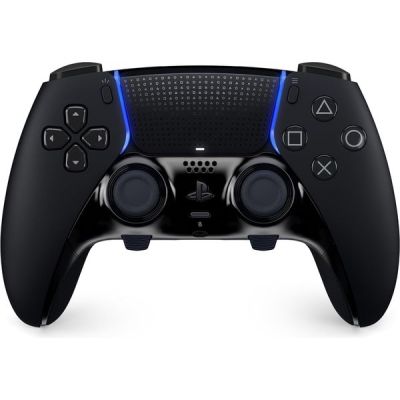 image Playstation Sony, Manette DualSense Edge Officielle pour PS5, Sans Fil, Commandes Ultra-Personnalisables + Profils Interchangeables + Confort Amélioré, Boîte de Transport Incluse, Couleur : Noire