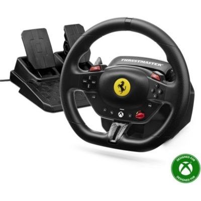 Forza Horizon 6 – Xbox Series X (Disc) + Thrustmaster T98 Ferrari 296 GTS – Volant de Course Officiel – Xbox X|S, One & PC – Manettino – Pédalier Magnétique T2PM