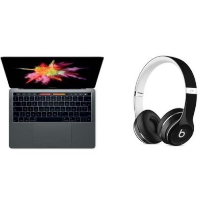 Apple MacBook Pro 13.3'' Retina avec Touch Bar 256 Go SSD 8 Go RAM Intel Core i5 bicœur à 2.9 GHz Gris Sidéral + Casque Beats Solo 2 Edition Luxe Noir