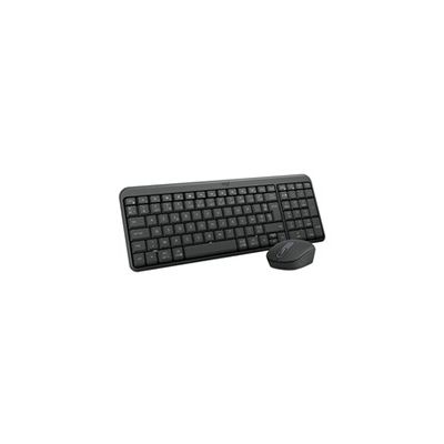 Logitech MK250 Ensemble Souris et Clavier sans Fil Bluetooth : connectivité Simple et Rapide, Clavier sans Fil Compact, Souris ambidextre, Construction Durable - Windows/macOS - AZERTY