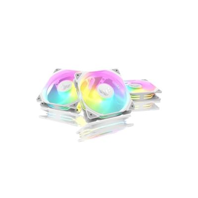 ASUS TUF GAMING TR120 ARGB REVERSE 3IN1 White Case per computer Raffreddatore d'aria 12 cm Bianco (ASUS TUF TR120 REVERSE FANS 3PK)