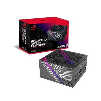 image ASUS ROG Strix 1200W Platinum (Alimentation entièrement modulaire, certifiée 80 Plus Platinum, ATX 3.1, PCIe 5.1, GaN MOSFET, GPU-First IVS, Garantie 10 Ans)