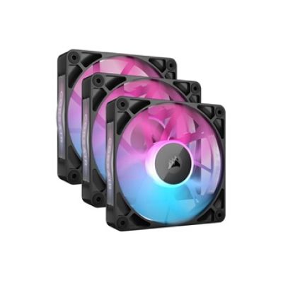 CORSAIR iCUE LINK RX120 RGB 120mm Ventilateurs PWM — Noir
