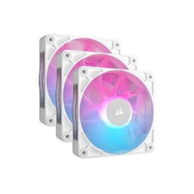 CORSAIR iCUE LINK RX120 RGB 120mm Ventilateurs PWM — Blanc