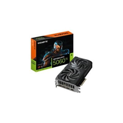 GIGABYTE GeForce RTX 5060 Ti WINDFORCE OC 8G Carte Graphique – 8 Go GDDR7, 128 Bits, PCI-E 5.0, 2587 MHz Fréquence du processeur, 3 x DisplayPort, 1 x HDMI, GV-N506TWF2OC-8GD