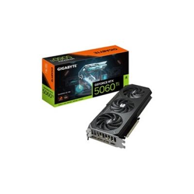 GIGABYTE GeForce RTX 5060 Ti Gaming OC 8G Carte Graphique – 8 Go GDDR7, 128 Bits, PCI-E 5.0, 2647 MHz Fréquence du processeur, 3 x DisplayPort, 1 x HDMI, GV-N506TGAMING OC-8GD