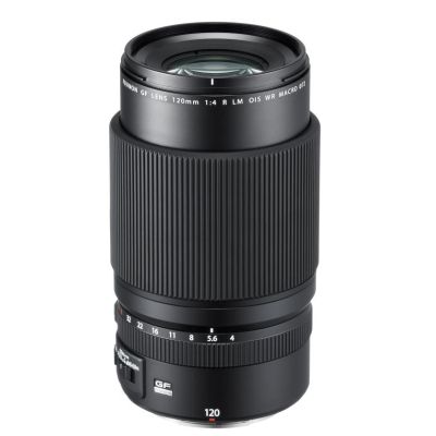 Objectif hybride Fuji GF 120mm f/4 Macro R LM OIS WR Noir